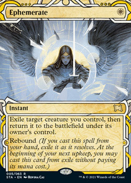 Ephemerate (Foil Etched) [Strixhaven: School of Mages Mystical Archive] | Gamers Paradise