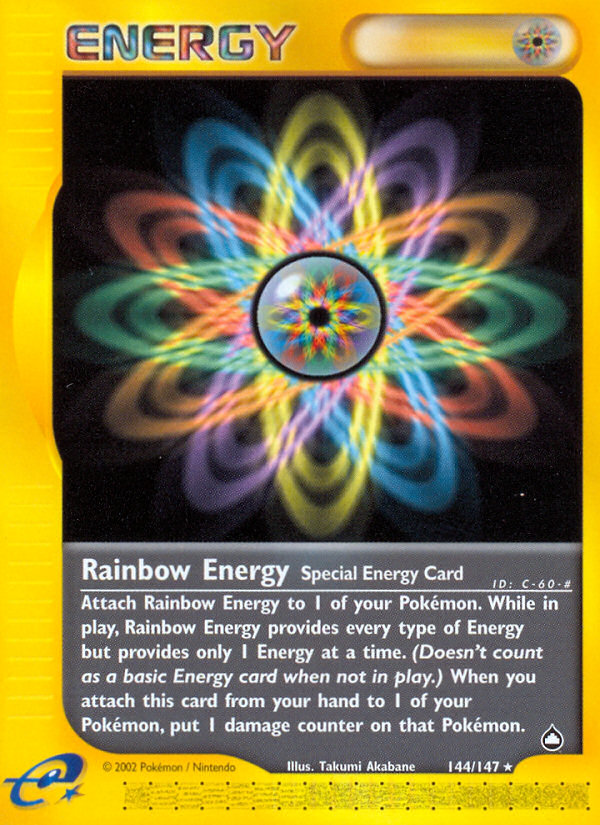 Rainbow Energy (144/147) [Aquapolis] | Gamers Paradise