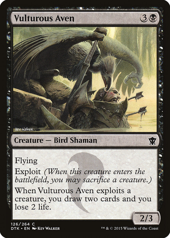 Vulturous Aven [Dragons of Tarkir] | Gamers Paradise