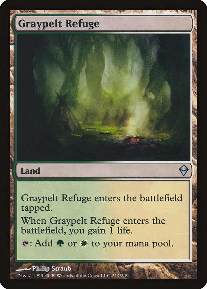 Graypelt Refuge [Zendikar] | Gamers Paradise