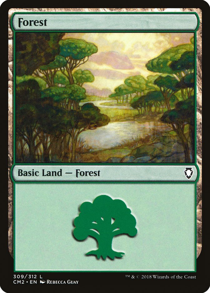 Forest (309) [Commander Anthology Volume II] | Gamers Paradise