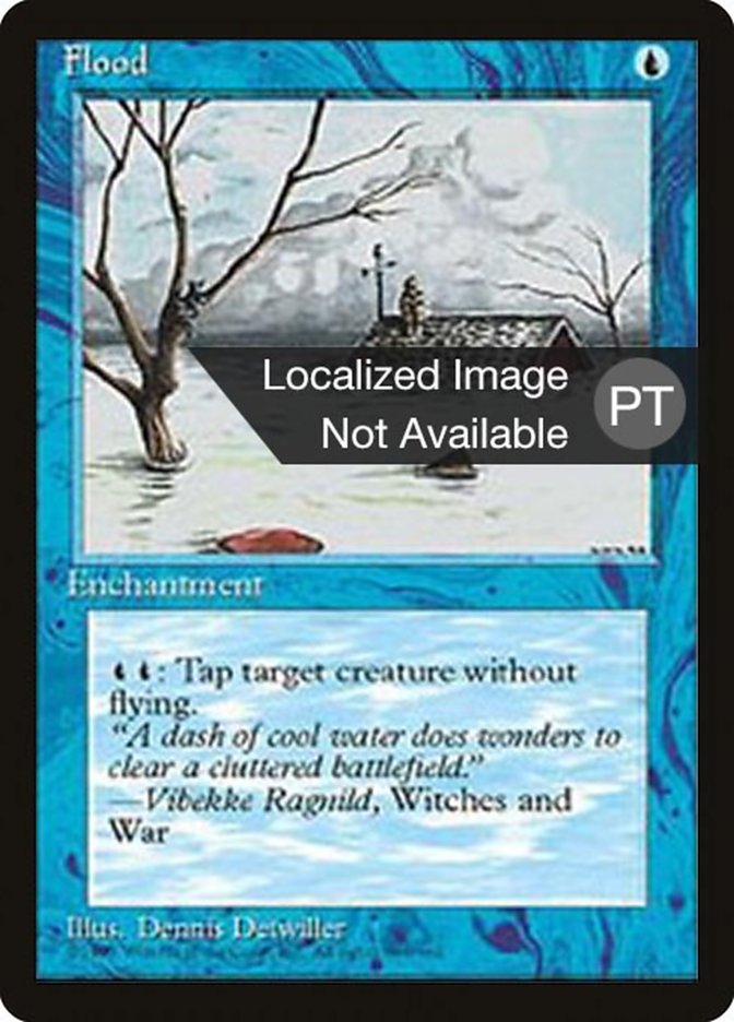 Flood [Fourth Edition (Foreign Black Border)] | Gamers Paradise