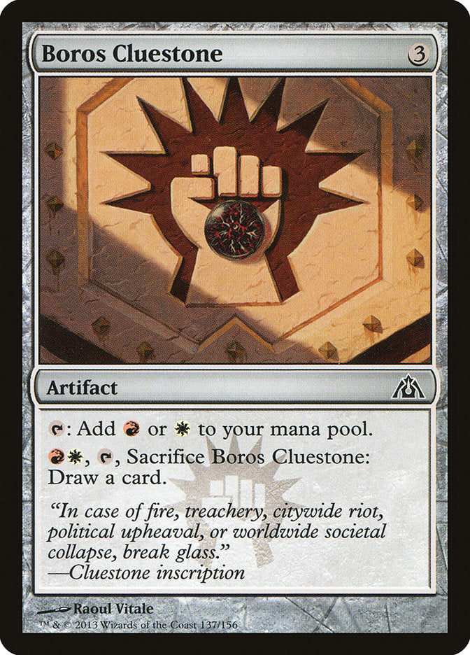 Boros Cluestone [Dragon's Maze] | Gamers Paradise