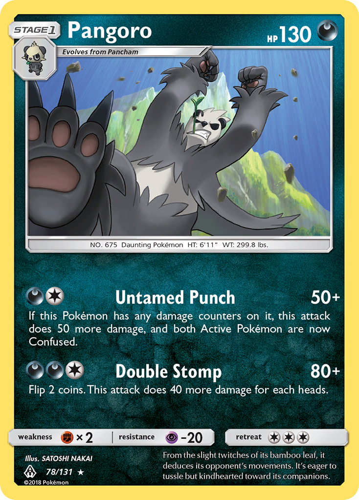 Pangoro (78/131) [Sun & Moon: Forbidden Light] | Gamers Paradise