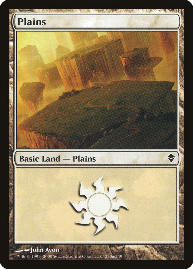 Plains (230a) [Zendikar] | Gamers Paradise