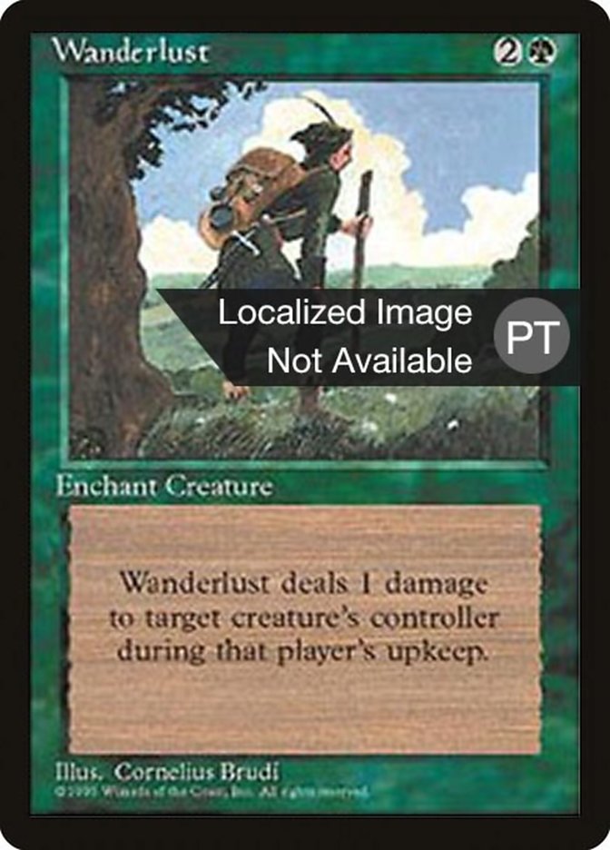 Wanderlust [Fourth Edition (Foreign Black Border)] | Gamers Paradise