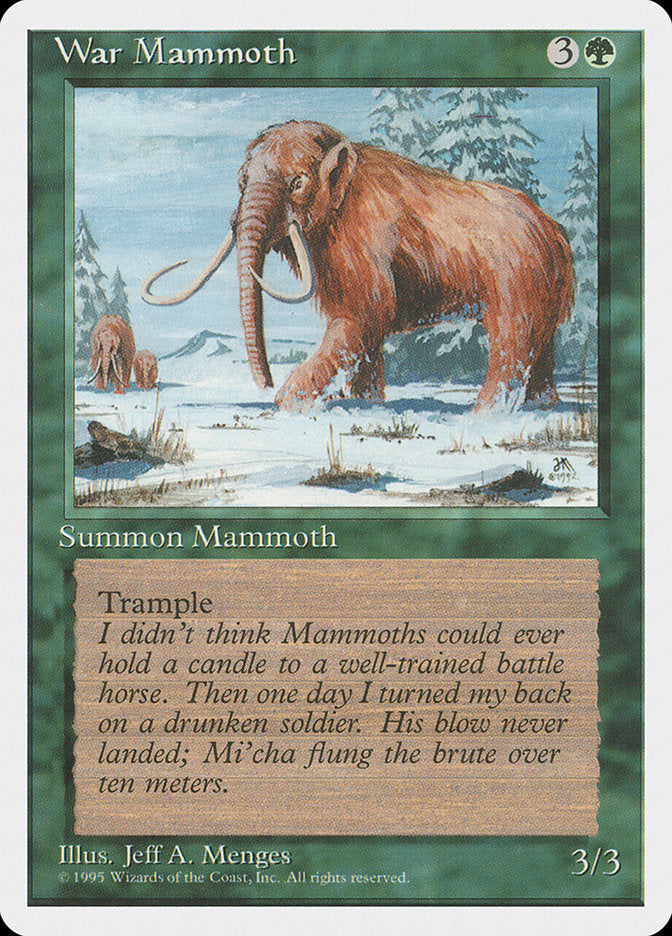 War Mammoth [Fourth Edition] | Gamers Paradise