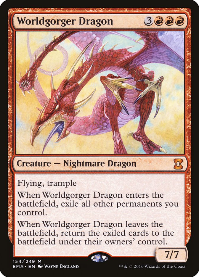 Worldgorger Dragon [Eternal Masters] | Gamers Paradise