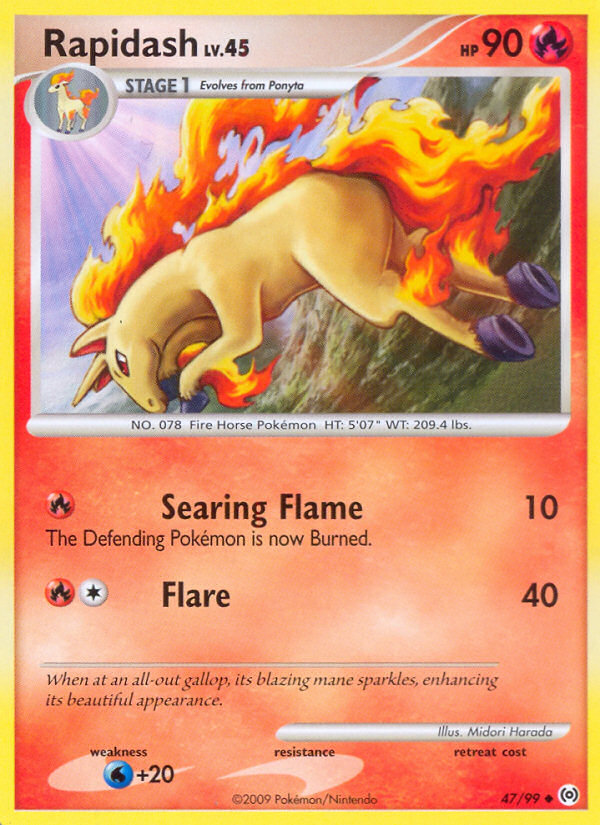 Rapidash (47/99) [Platinum: Arceus] | Gamers Paradise