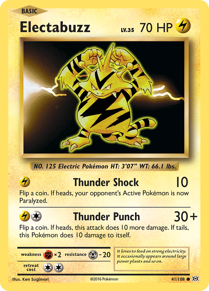 Electabuzz (41/108) [XY: Evolutions] | Gamers Paradise