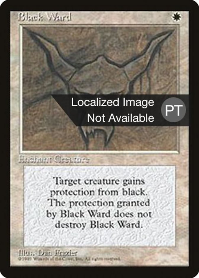 Black Ward [Fourth Edition (Foreign Black Border)] | Gamers Paradise