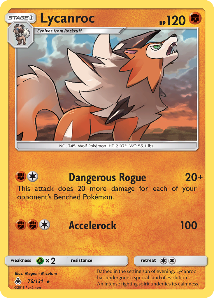 Lycanroc (76/131) [Sun & Moon: Forbidden Light] | Gamers Paradise