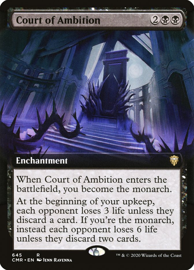 Court of Ambition (Extended Art) [Commander Legends] | Gamers Paradise