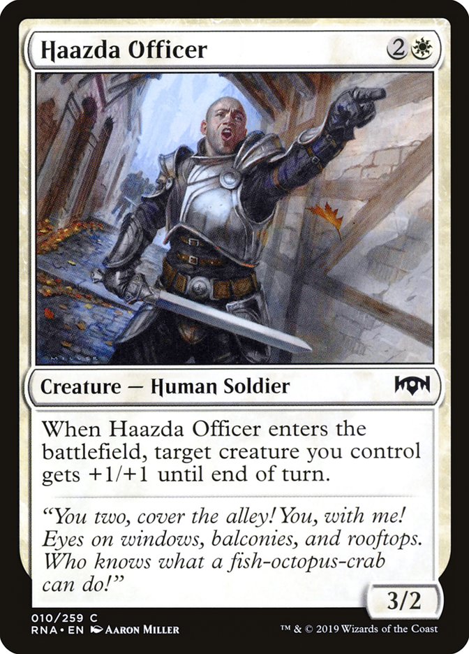 Haazda Officer [Ravnica Allegiance] | Gamers Paradise