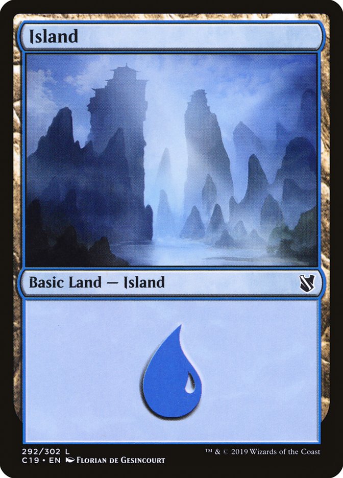 Island (292) [Commander 2019] | Gamers Paradise