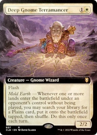 Deep Gnome Terramancer (Extended Art) [Commander Legends: Battle for Baldur's Gate] | Gamers Paradise