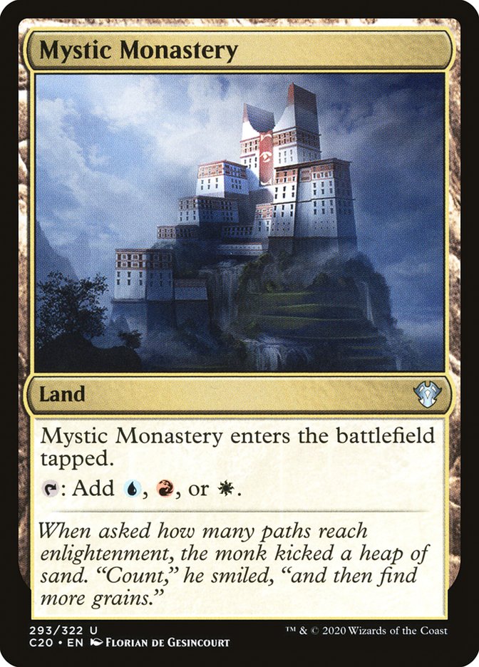 Mystic Monastery [Commander 2020] | Gamers Paradise
