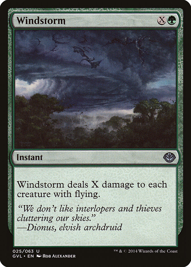 Windstorm (Garruk vs. Liliana) [Duel Decks Anthology] | Gamers Paradise