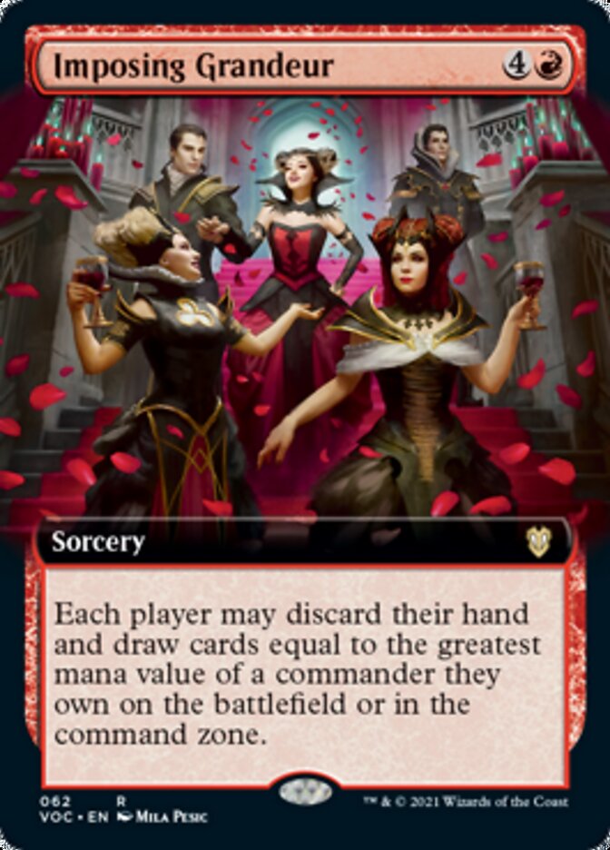 Imposing Grandeur (Extended Art) [Innistrad: Crimson Vow Commander] | Gamers Paradise