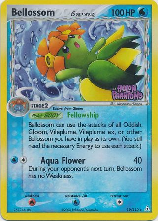 Bellossom (19/110) (Delta Species) (Stamped) [EX: Holon Phantoms] | Gamers Paradise