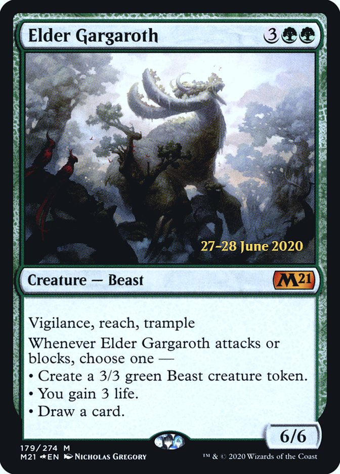 Elder Gargaroth [Core Set 2021 Prerelease Promos] | Gamers Paradise