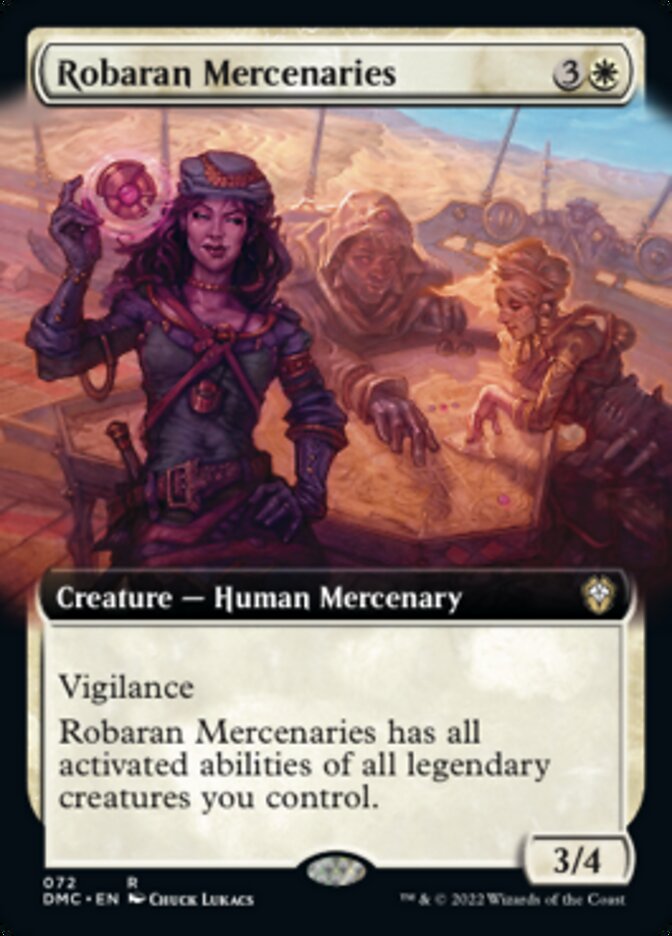 Robaran Mercenaries (Extended Art) [Dominaria United Commander] | Gamers Paradise