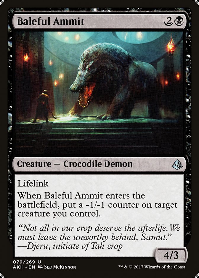 Baleful Ammit [Amonkhet] | Gamers Paradise