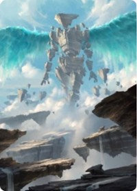 Celestial Colonnade Art Card [Zendikar Rising Art Series] | Gamers Paradise