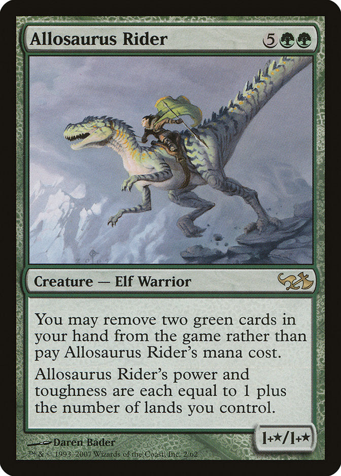 Allosaurus Rider [Duel Decks: Elves vs. Goblins] | Gamers Paradise