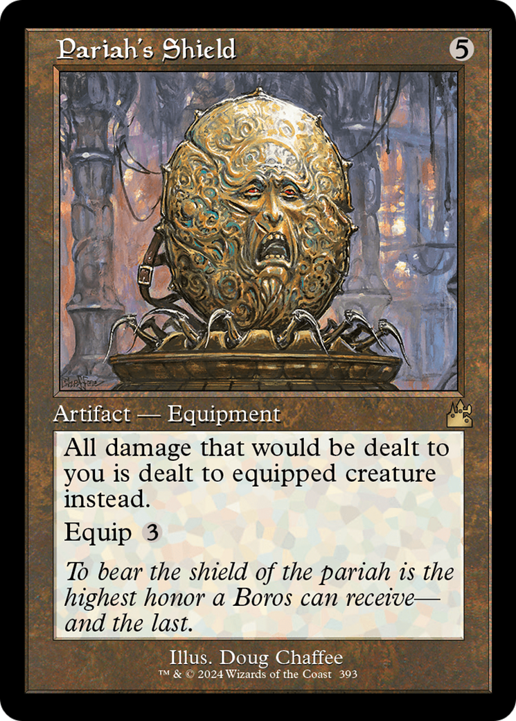 Pariah's Shield (Retro Frame) [Ravnica Remastered] | Gamers Paradise