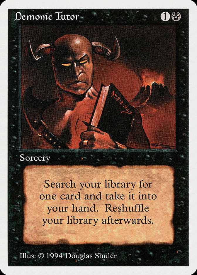 Demonic Tutor [Summer Magic / Edgar] | Gamers Paradise