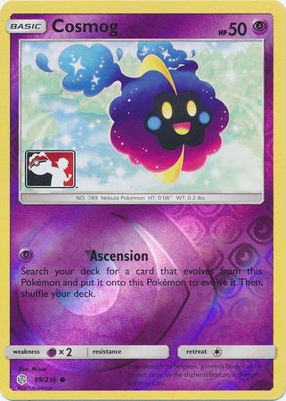 Cosmog (99/236) (Pokemon Club Special Print) [Sun & Moon: Cosmic Eclipse] | Gamers Paradise