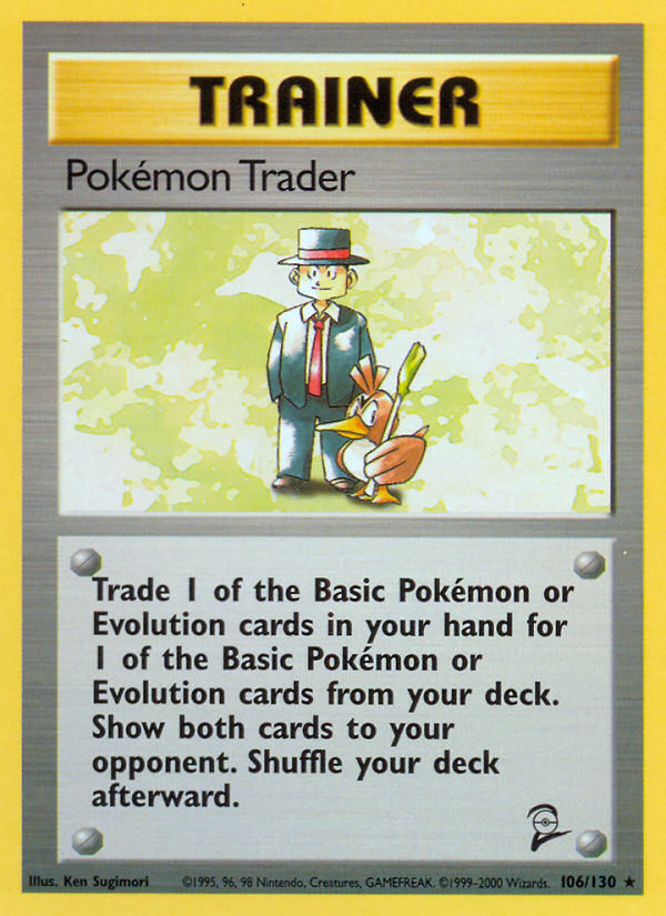 Pokemon Trader (106/130) [Base Set 2] | Gamers Paradise