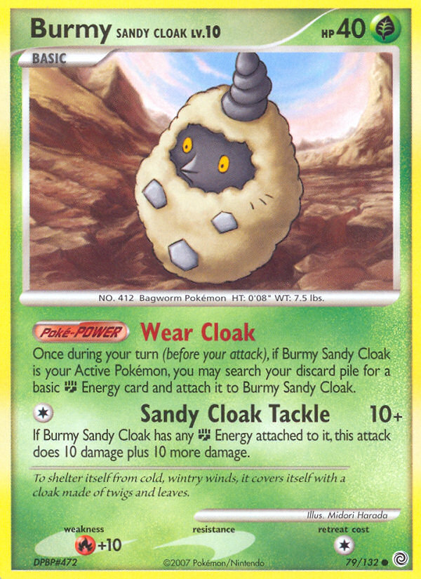 Burmy Sandy Cloak (79/132) [Diamond & Pearl: Secret Wonders] | Gamers Paradise