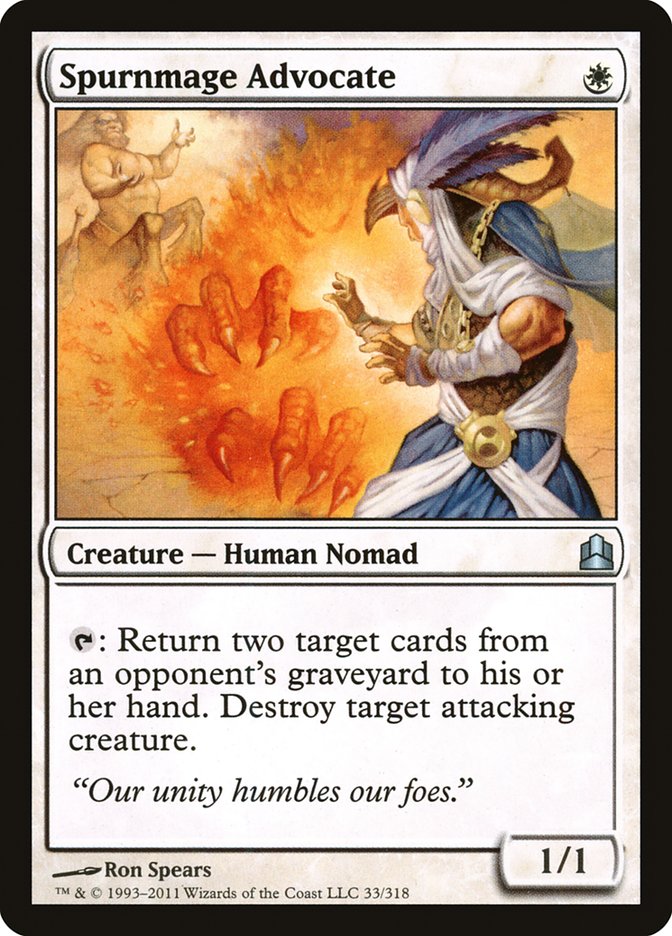 Spurnmage Advocate [Commander 2011] | Gamers Paradise