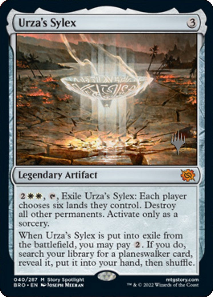 Urza's Sylex (Promo Pack) [The Brothers' War Promos] | Gamers Paradise