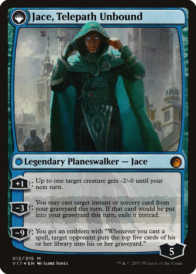 Jace, Vryn's Prodigy // Jace, Telepath Unbound [From the Vault: Transform] | Gamers Paradise