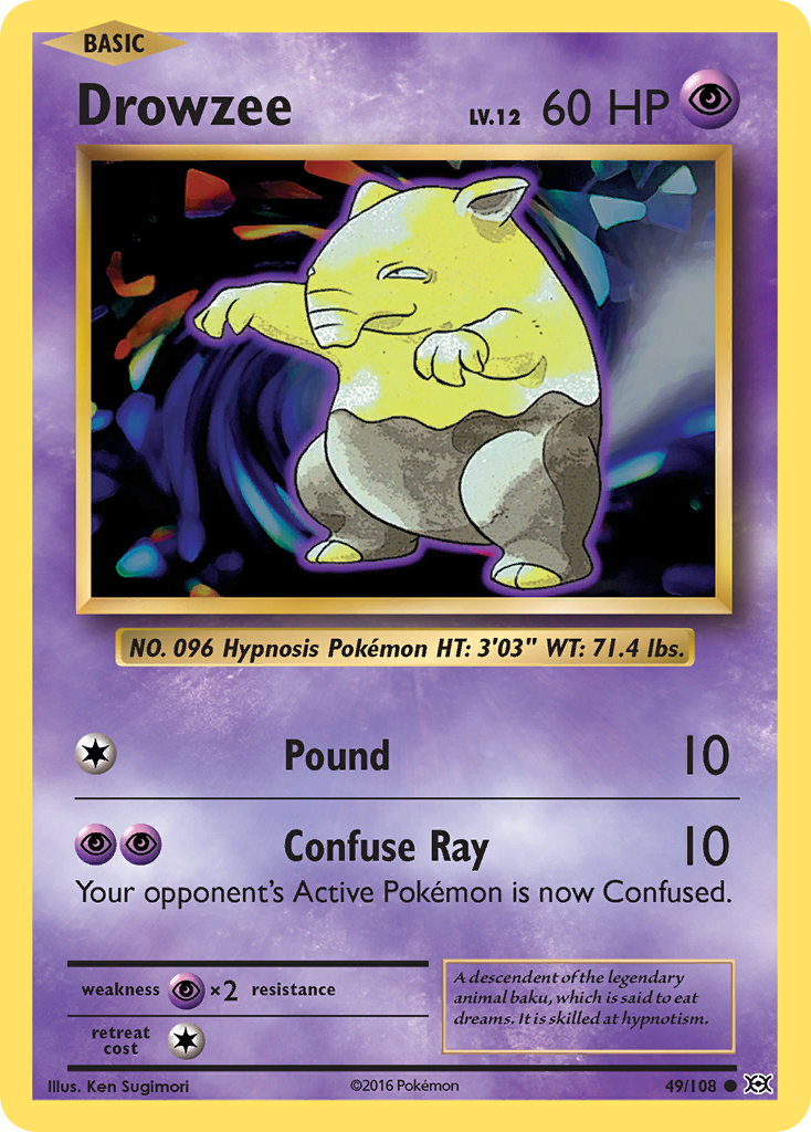 Drowzee (49/108) [XY: Evolutions] | Gamers Paradise