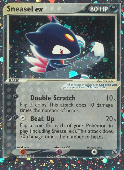 Sneasel ex (103/109) [EX: Ruby & Sapphire] | Gamers Paradise