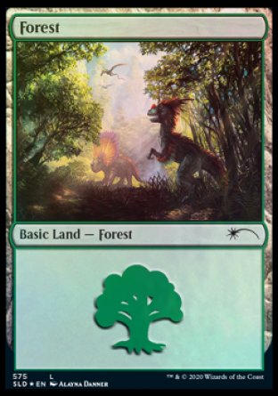 Forest (Dinosaurs) (575) [Secret Lair Drop Promos] | Gamers Paradise
