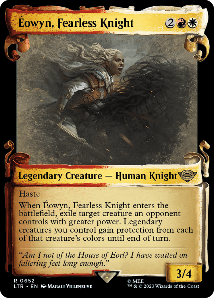 Eowyn, Fearless Knight [The Lord of the Rings: Tales of Middle-Earth Showcase Scrolls] | Gamers Paradise