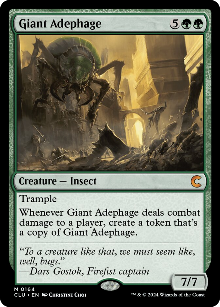 Giant Adephage [Ravnica: Clue Edition] | Gamers Paradise