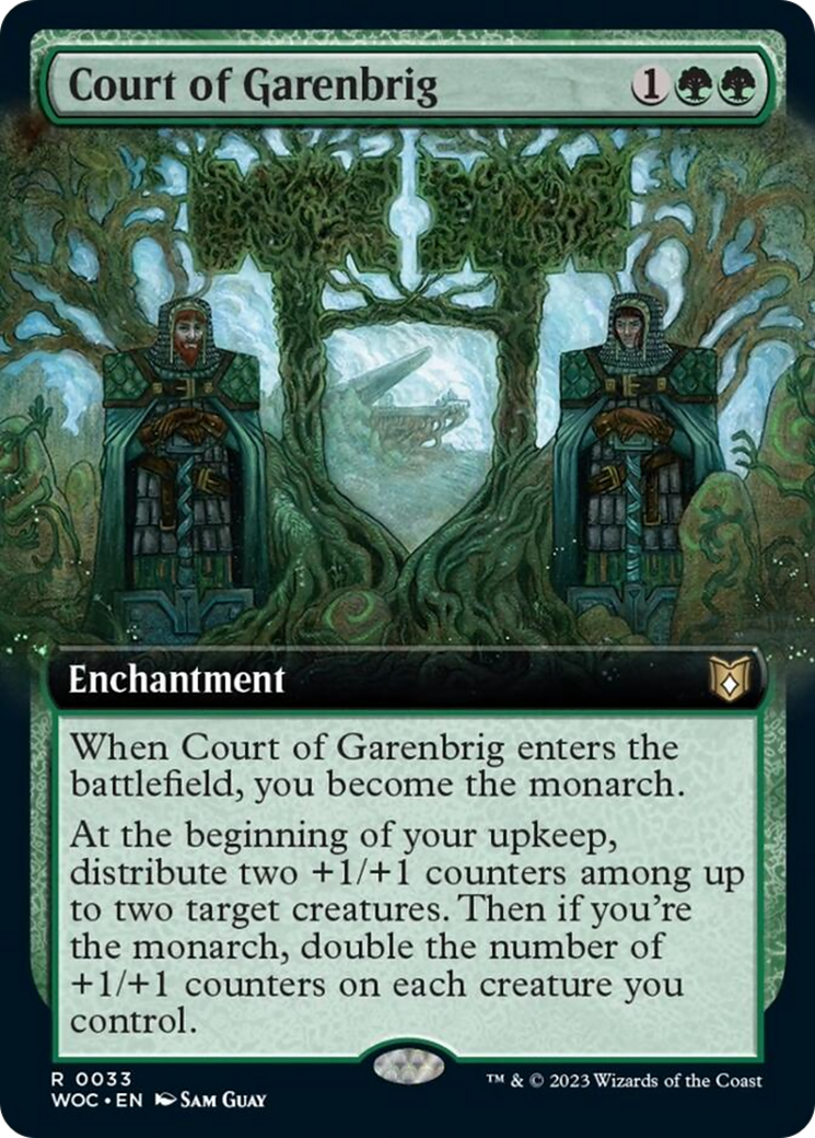 Court of Garenbrig (Extended Art) [Wilds of Eldraine Commander] | Gamers Paradise