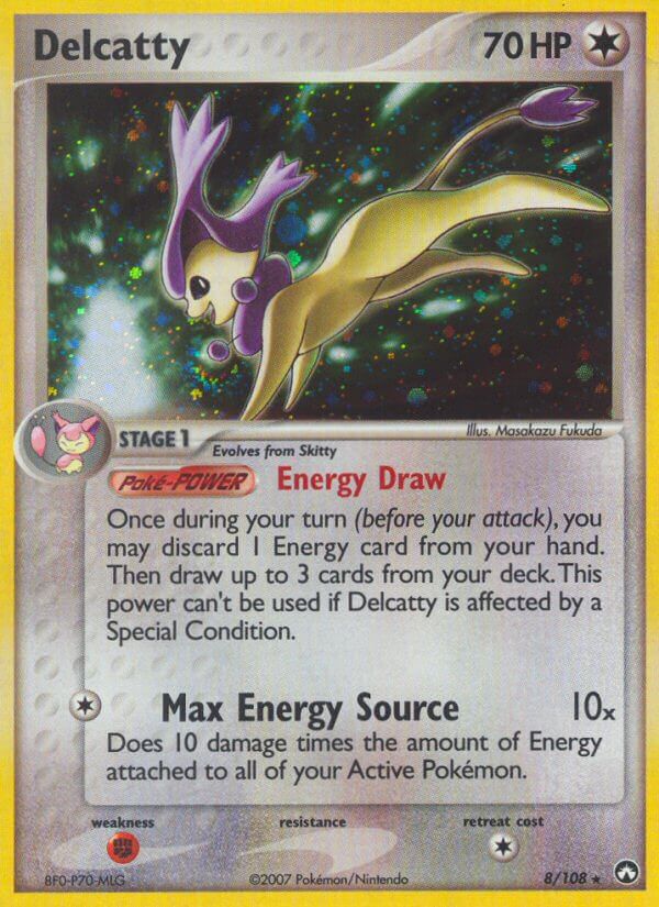 Delcatty (8/108) (Theme Deck Exclusive) [EX: Power Keepers] | Gamers Paradise