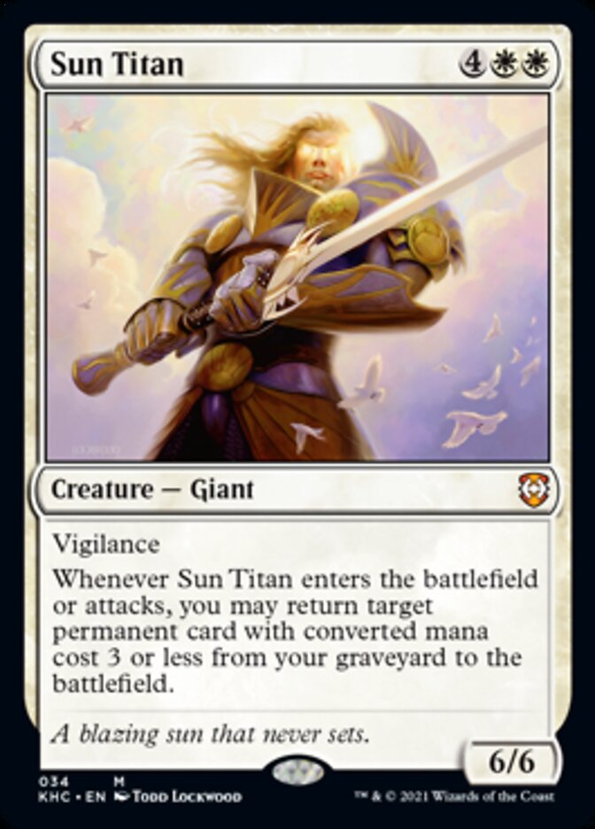 Sun Titan [Kaldheim Commander] | Gamers Paradise