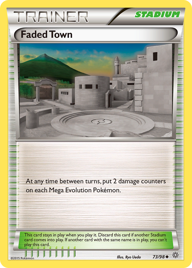 Faded Town (73/98) [XY: Ancient Origins] | Gamers Paradise
