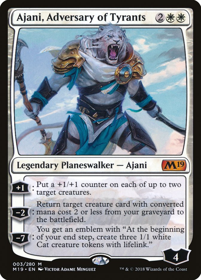 Ajani, Adversary of Tyrants [Core Set 2019] | Gamers Paradise