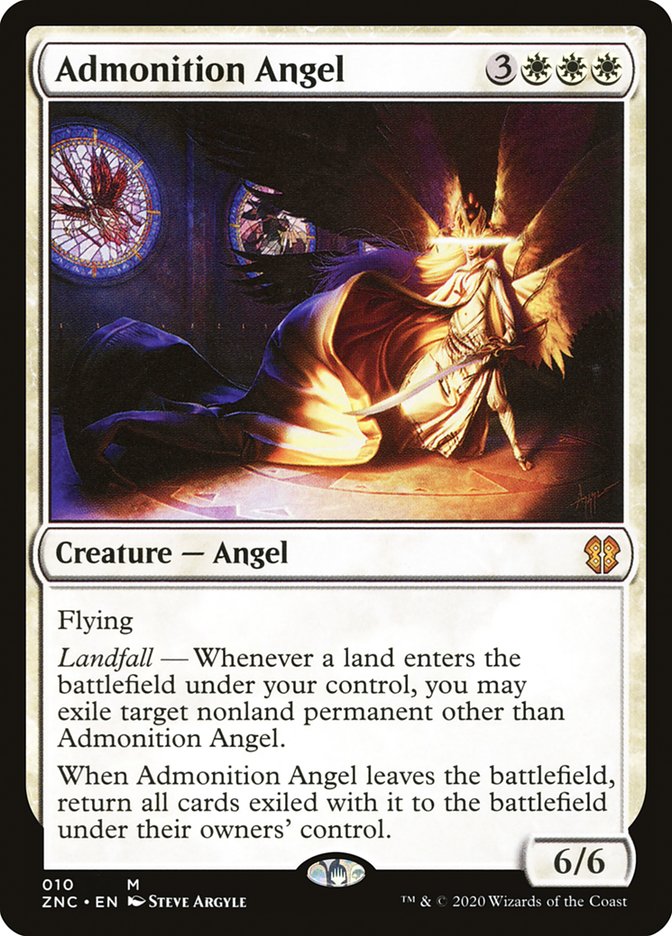 Admonition Angel [Zendikar Rising Commander] | Gamers Paradise