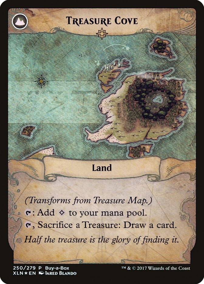 Treasure Map // Treasure Cove (Buy-A-Box) [Ixalan Treasure Chest] | Gamers Paradise