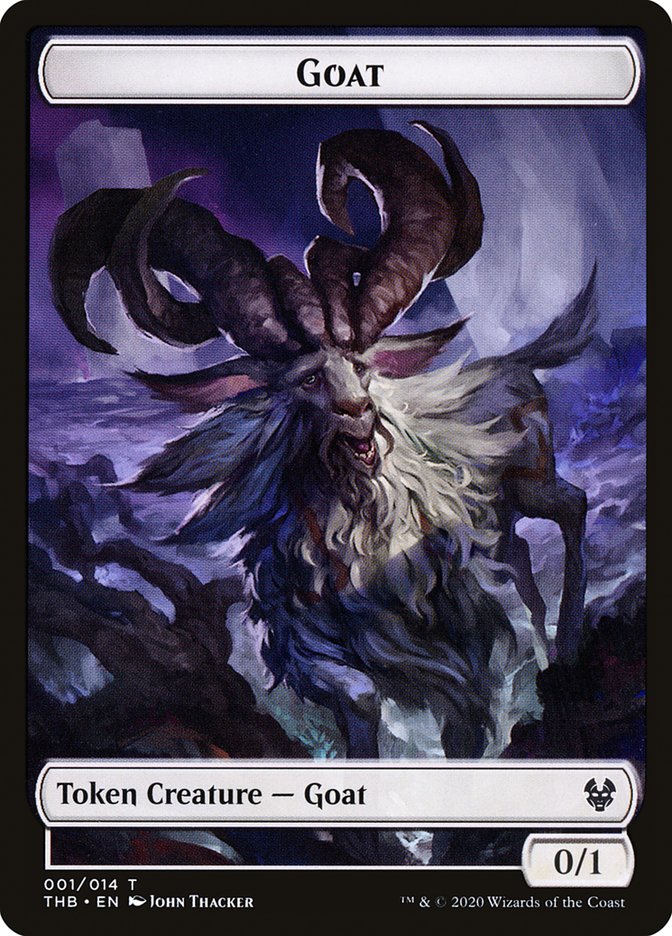 Goat Token [Theros Beyond Death Tokens] | Gamers Paradise